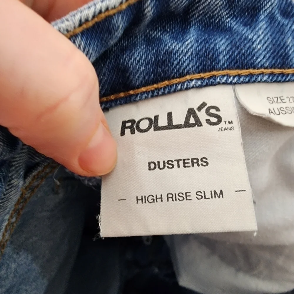 Rolla's Dusters High-Rise Slim Jeans 27